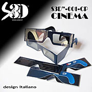 occhiali polarizzati circolari cinema 3d cartoncino S3D-001 cinema CP scenes stampa personalizzabile